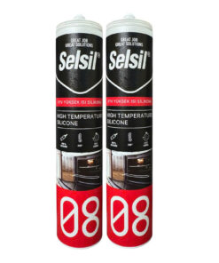 HIGH TEMPERATURE SILICONE SEALANT - SELSIL RTV SILICONE SEALANT 280ML