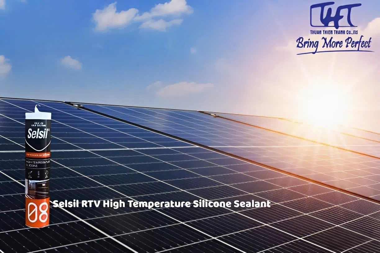 Keo Silicone chịu nhiệt - Selsil RTV High Temperature Silicone Sealant